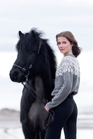 Eques KLMagda Stickad Tröja Magnet