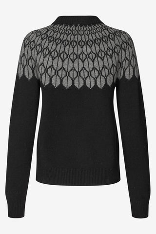 Eques KLMagda Stickad Tröja Svart