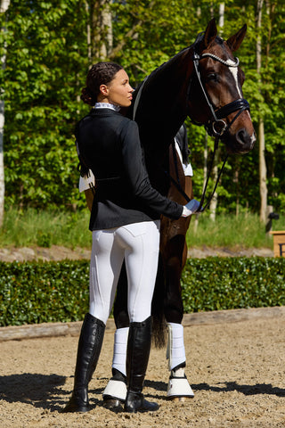 Ridbyxor KLKhloe X Hög Midja Full Grip Vit