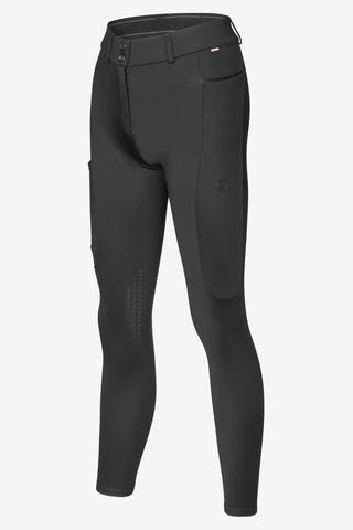 KLKornelia Reithose High Waist Knie Grip Schwarz