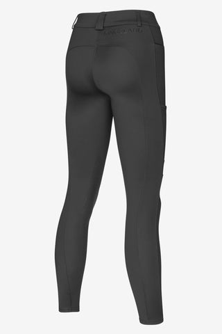 KLKornelia Reithose High Waist Knie Grip Schwarz
