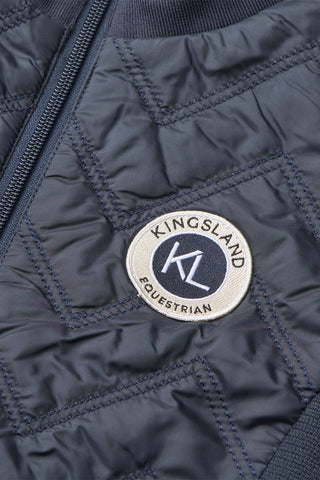 Kingsland KLLeighton Quilted Riding Jacket Navy