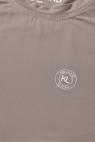 Kingsland KLLeona Technical T-Shirt Brown Iron