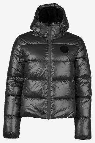 KL Madison Metallic Ridejakke Sort