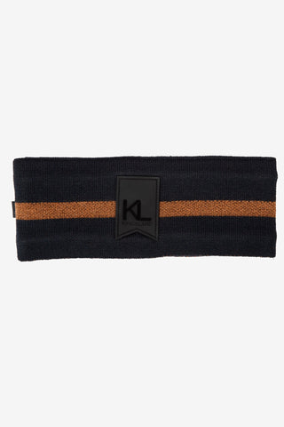 KLMelissa Gestricktes Stirnband Schwarz