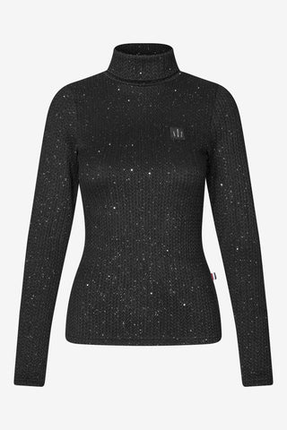 KLMichela Gestrickter Rollkragenpullover Damen Schwarz