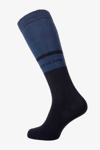 KLMiko Reitsocken 2er-Pack Blue Saragasso