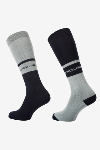 Kingsland KLMiko Reitsocken 2er-Pack Quarry