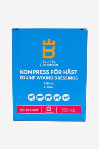 Kompres voor paard 5x5cm 5-pack