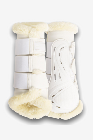 Ochraniacze na nogi Comfort Białe