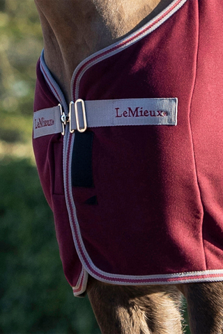 Fleecedækken Arika Jersey-Tek Burgundy