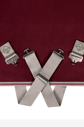 Fleecedækken Arika Jersey-Tek Burgundy