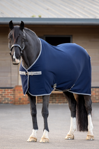 Fleecedækken Arika Jersey-Tek Navy