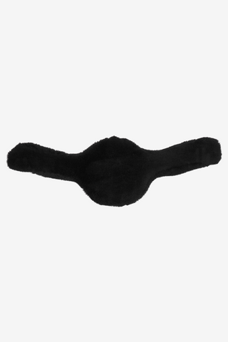 Peau de mouton pour sangle de stud Noir