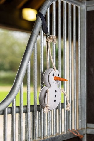 Jouet pour cheval Bonhomme de neige