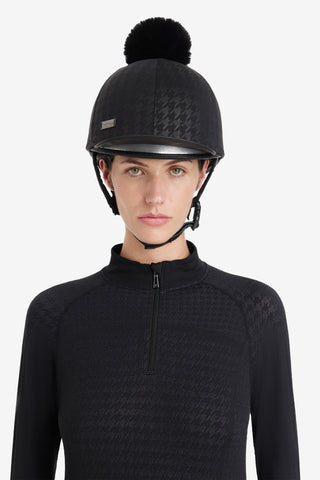 Hjälmöverdrag Hundtand Svart