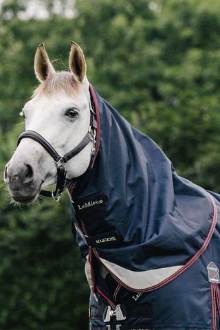 Neck Cover for Winter Rug Kudos 200g Navy