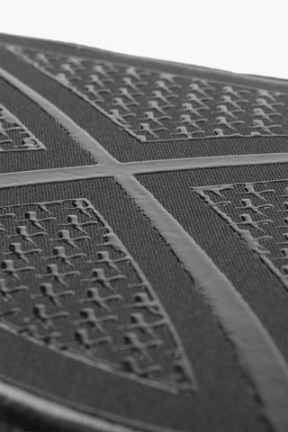 X-Grip Silicon dressuurschabrak Zwart