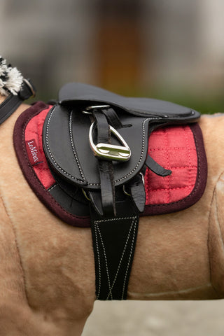 Toy Horse Saddle Pad Cranberry
