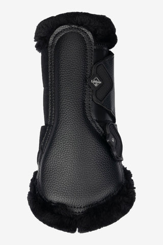 Fleece Edge Mesh Boot Black