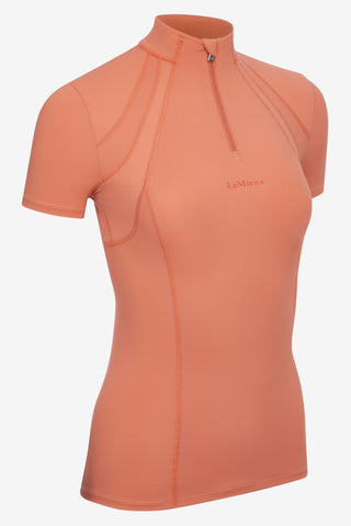 Mia Mesh SS Top