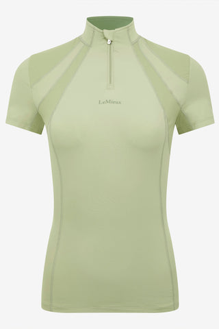 Mia Mesh SS Top