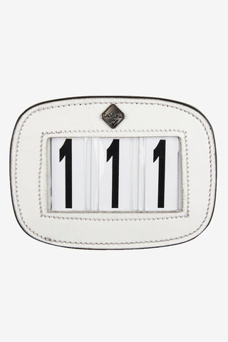Nummerschild Leder
