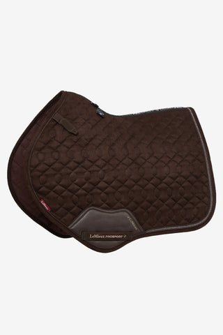 Suede Crystal Jumping Saddle Pad