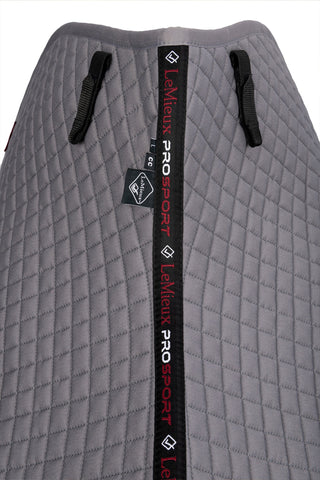 Cotton Jumping Saddle Pad Square Grey