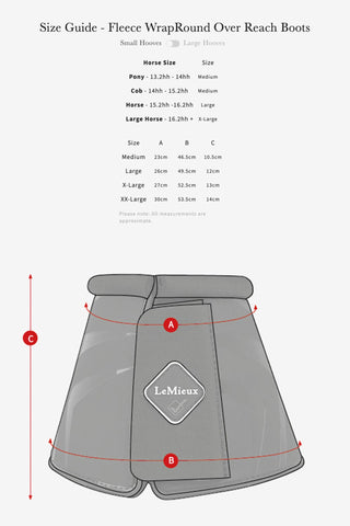 Fleece Wrapround Boots Black/Cream