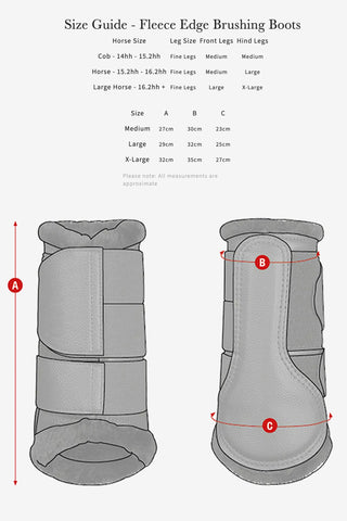 Fleece Edge Mesh Boot Black