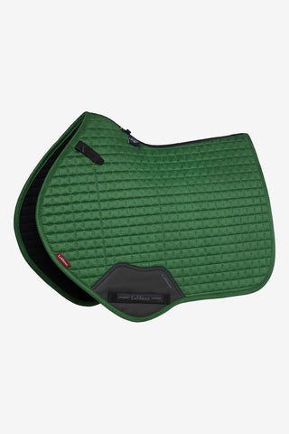 Springzadeldek Suède Hunter Green