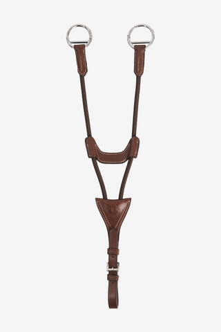 Eccelente Kurzer Elastischer Martingal Cognac