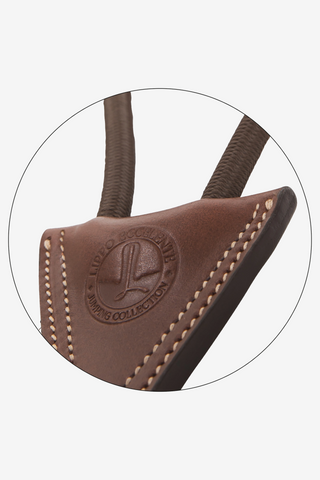 Eccelente Kurzer Elastischer Martingal Cognac