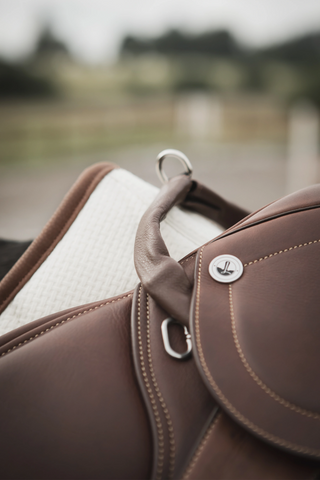 Saddle Strap Guard Oak Bark