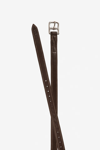 Stijgbeugelriemen Selected 23mm Bruin