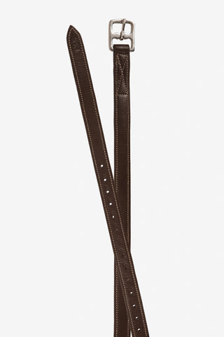 Stijgbeugelriemen Selected 23mm Bruin