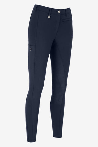 Ridbyxor Lugana Full Grip Flex Faux Leather Nightblue