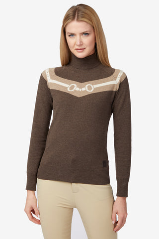 Nicosia Strikket Sweater Brun