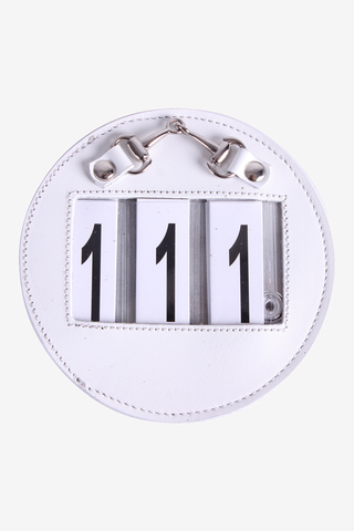 Nummerskilt Ricki Hvid/Sølv