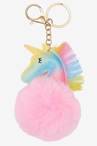 Unicorn Rainbow Keyring