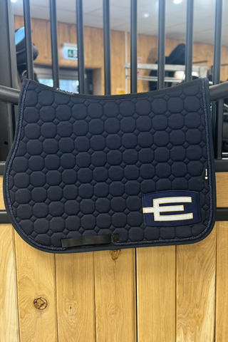 Octagon Jumping Saddle Pad E-Logo
