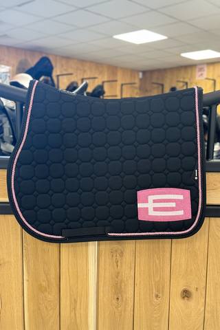 Octagon Saddle Pad E-Logo