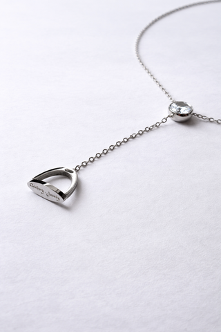 Necklace Stirrups Silver