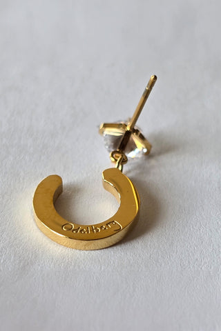 Earrings Horseshoe Gold
