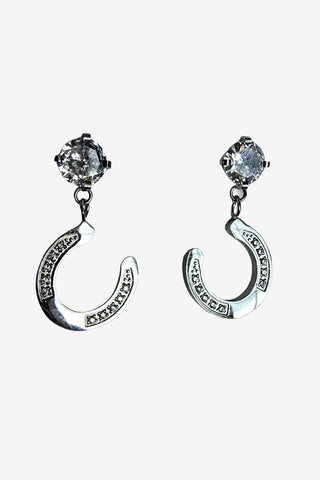 Earrings Horseshoe Silver