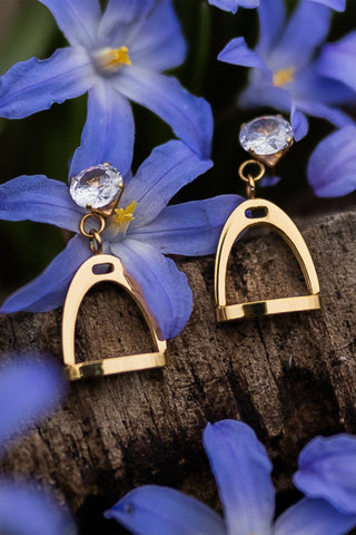 Earrings Stirrups Gold