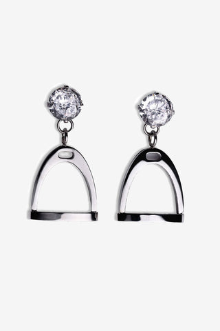 Earrings Stirrups Silver