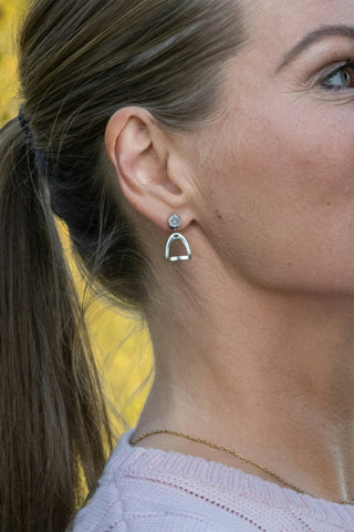 Earrings Stirrups Silver