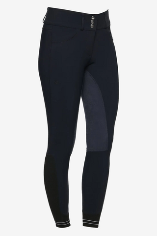 Rijbroek High Waist Volledig Zitvlak Suède